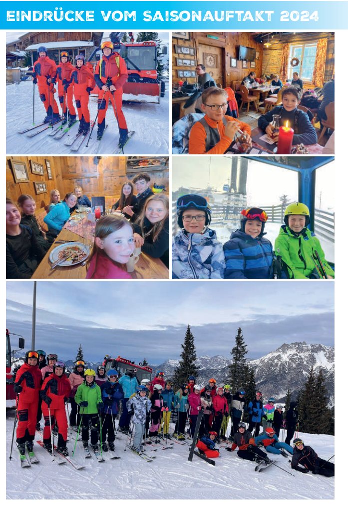 Impressionen vom Skikurs